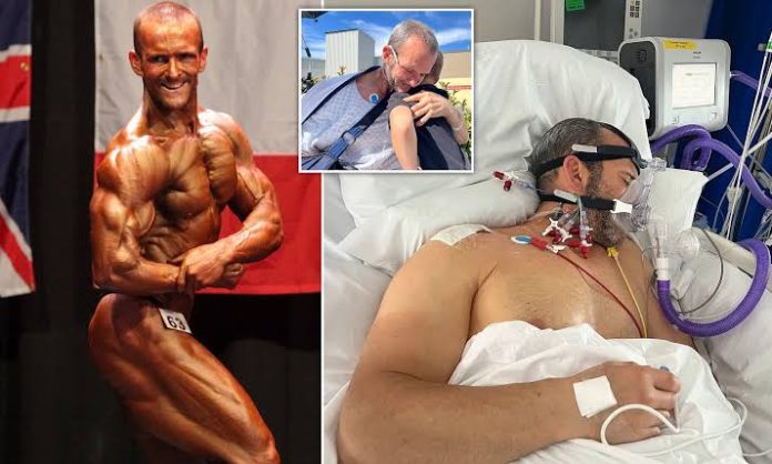 Bodybuilder REVEALS how he nearly died from sepsis after his 'shoulder clicked' 6
