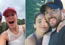 Chris Evans reportedly MARRIES girlfriend Alba Baptista in front of Marvel co-stars Robert Downey Jr and Chris Hemsworth