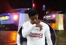 Marcus Rashford INVOLVED in car crash following Man Utd win over Burnley