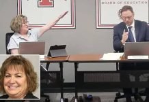 School board member NAZI salutes and shouts ‘sieg heil’ at president when he refuses to take her question