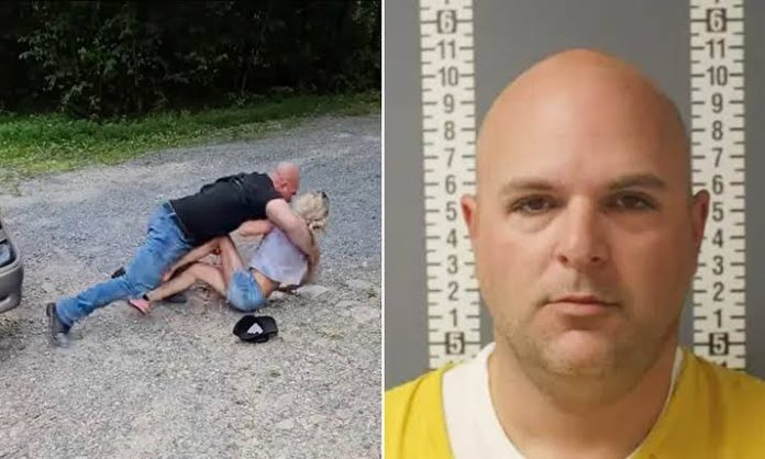 US cop arrests his ex-girlfriend and puts her in a mental asylum 344