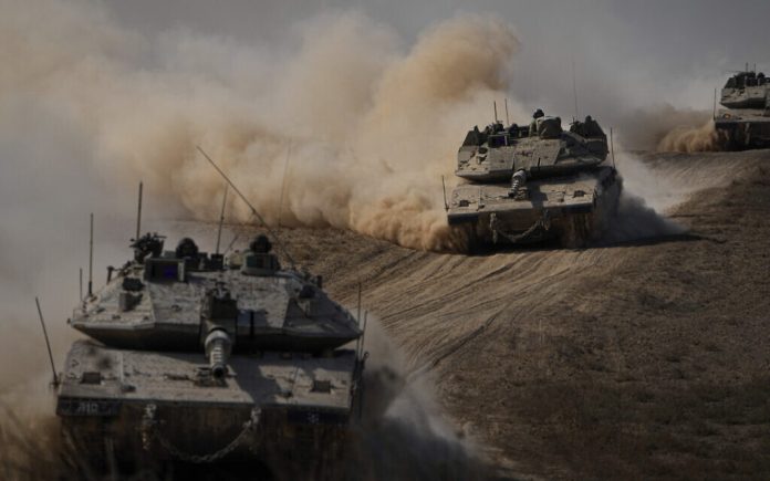 7 As Israel prepares massive ground campaign, the end game remains opaque Israeli Forces Surround Gaza Strip And Prepare For 'Land, Sea And Air Assault' To Eliminate Hamas