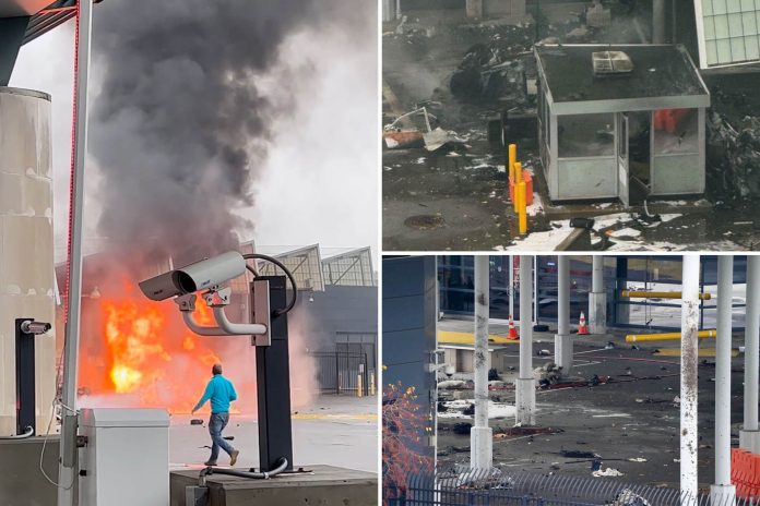 _ FBI investigating DEADLY vehicle explosion at Rainbow Bridge on US-Canadian border.6272727