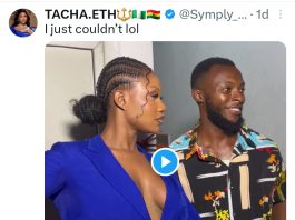 "I Hope You Understand The Gravity Of This On My Mental Health" Man Demands Public Apology After Tacha Shared Video Of Him Holding Her Waist