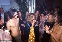 Kate Moss’s 30th birthday is famed as London’s MOST decadent party