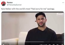 Kyle Walker branded a ‘disgrace’ by fans AND accused of ‘acting like victim’ after his “Feel sorry for me” apology’