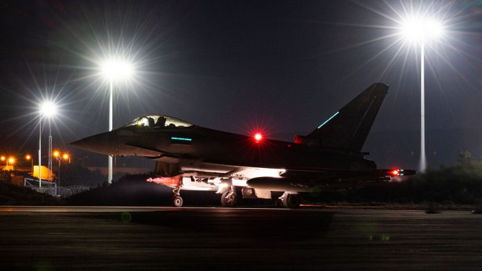 7 US and Britain strike more than a dozen Houthi targets in Yemen The UK And US Launch Missile Strikes Against More Than A Dozen Houthi Targets In Yemen