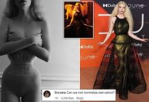 Anya Taylor-Joy is accused of ‘promoting starvation’ as she POSES topless in a waist-cinching corset