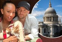 How Mel B, 48, PERSUADED a bishop to let her MARRY fiance Rory, 35 in St Paul’s