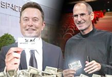 Elon Musk, Steve Jobs rare autographs UP for auction
