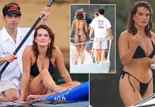 Joe Jonas paddle boards WITH new girlfriend Stormi Bree in Australia