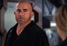 Dominic Purcell SUFFERS gruesome accident leaving his face covered in blood while on set