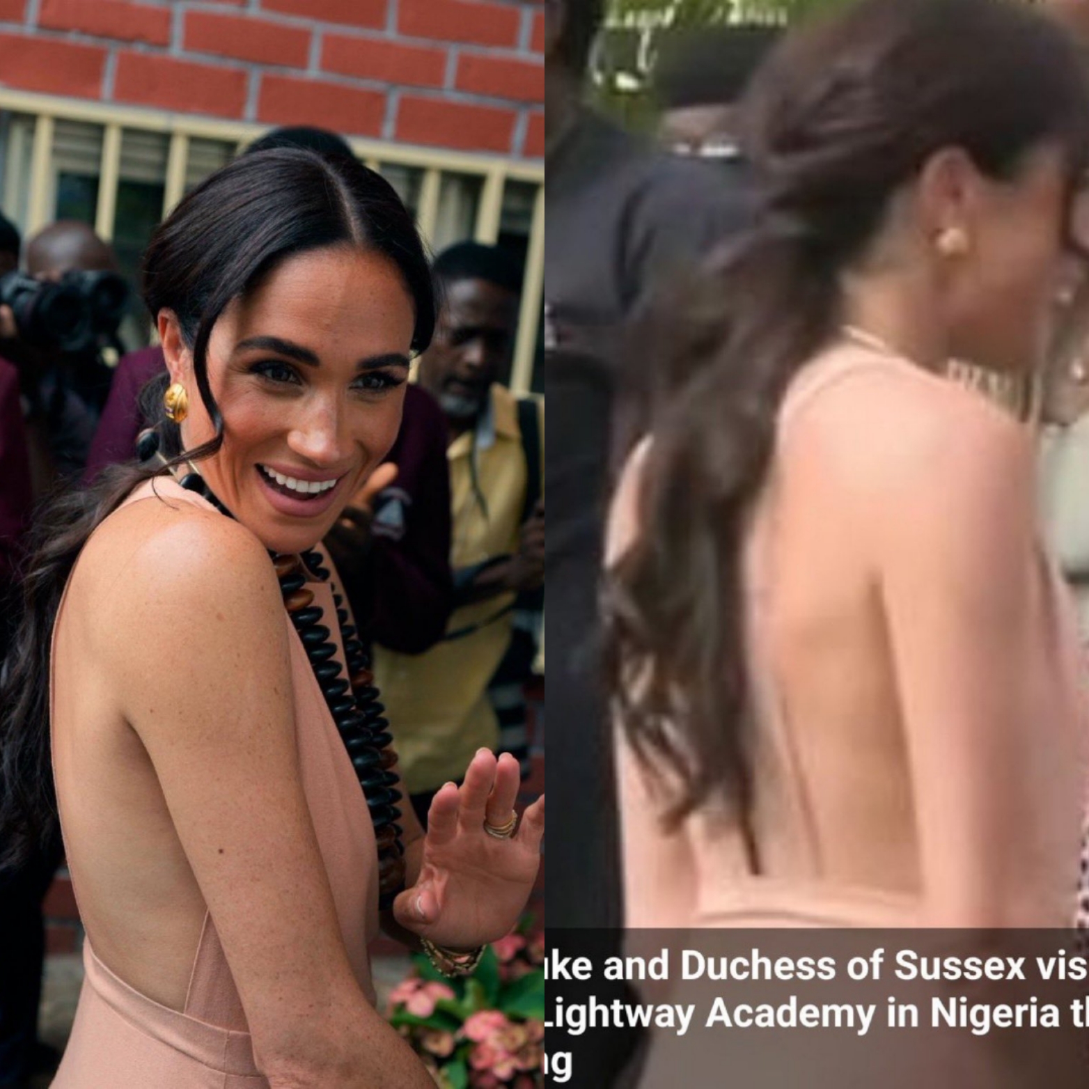 2 dress In What Universe Is Meghan Markle Dress Appropriate Wear For Visiting A School In Nigeria