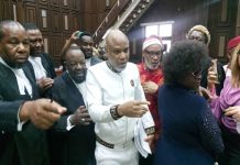 Nnamdi Kanu Asserts That Any Court Attempting To Try Him Is Engaging In Terrorism Nnamdi Kanu Asserts That Any Court Attempting To Try Him Is Engaging In Terrorism
