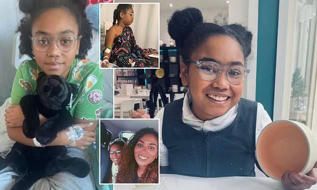 _ Girl, 11, misdiagnosed 30 times over three years before the 'REAL' cause of her headaches was uncovered 5433