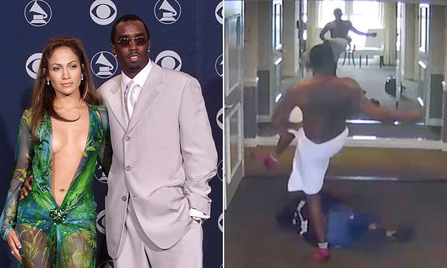 Jennifer Lopez 'disgusted' by footage of ex-boyfriend Diddy beating Cassie - but wants to SAVE her marriage 265w52