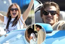 Newlyweds Millie Bobby Brown, 20, and Jake Bongiovi, 22, seen for FIRST TIME – flaunt their rings