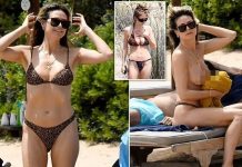 Heidi Klum goes TOPLESS as she vacations with husband and daughter