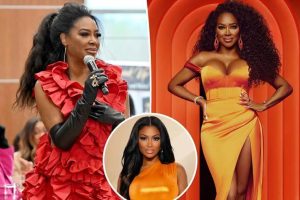 Kenya Moore IS suspended indefinitely from RHOA after oral s--x poster