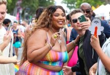 Lizzo celebrates pride month with HER song as she joins WEHO Pride Parade