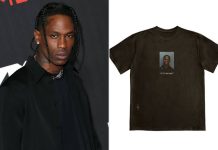 Rapper Travis Scott NOW selling T-shirts featuring his mugshot after his recent arrest in Miami