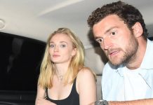 Sophie Turner and her boyfriend Peregrine Pearson JOIN Taylor Swift for a late night party