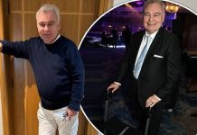 Eamonn Holmes FINALLY stands unaided after admitting he need carers to help with ‘simple things’
