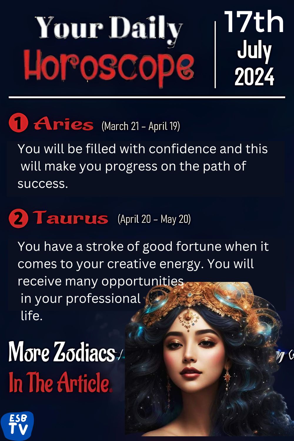Daily Horoscope For 17 July 2024: Predictions For Each Zodiac Sign
