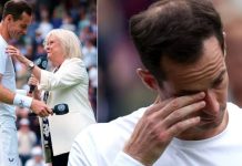 ‘Tearful’ Andy Murray is RETIRED, Sue Barker surprises him in emotional farewell on Centre Court