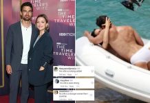 Theo James’ wife receives SYMPATHY from social media users after actor ‘smooches’ Leonardo DiCaprio’s girlfriend