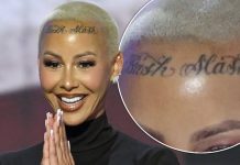 True meaning behind Amber Rose’s forehead tattoo REVEALED after her endorsement for Donald Trump