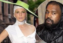 Julia Fox GOADS ex Kanye West as she steps out in a Gap dress amid rapper’s ongoing bitter feud with the brand