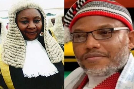 4 Justice Nyako withdraws from Kanu’s trial