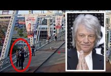 Bon Jovi SAVES woman from leaping from bridge while filming music video