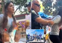Mother is escorted from Disneyland in handcuffs AFTER ploy to sneak kids into theme park backfired