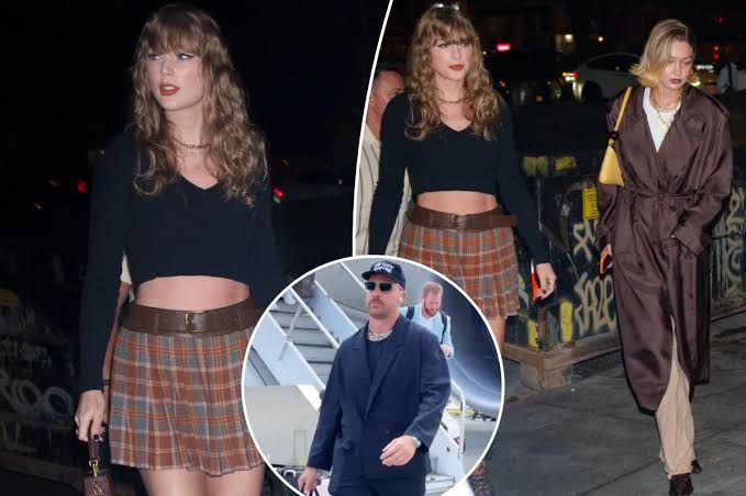 Taylor Swift ENJOYS a girls night out with BFF Gigi Hadid9999
