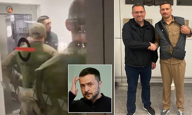 Volodymyr Zelensky REVEALS his part in Oleksandr Usyk's release after he was detained 8766