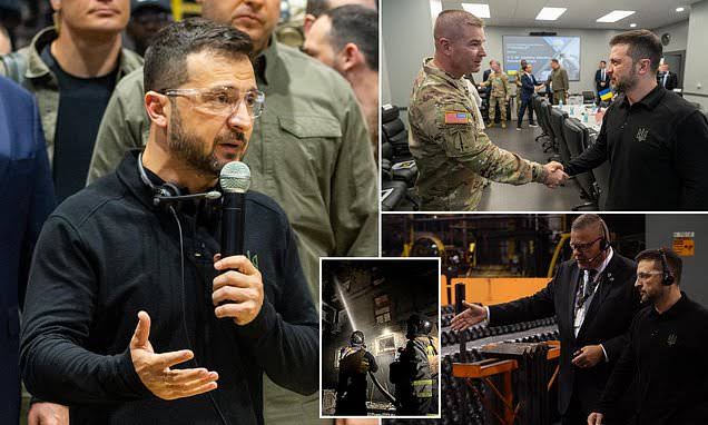 Zelensky lands in U.S. to present his 'victory PLAN' to Biden as he pushes for long-range weapons deep inside Russia 555252