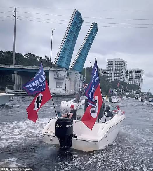 'Fake' Donald Trump supporters in Swastika tshirts get INSTANT karma