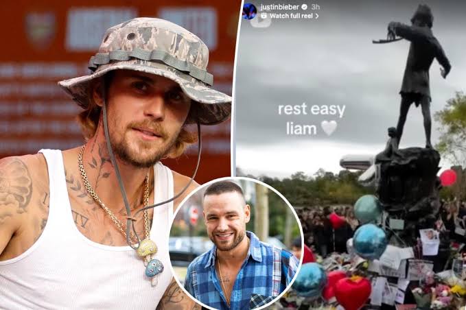Justin Bieber pays SOMBRE tribute to Liam Payne after he plunged to his death at 31
