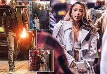 Stormzy and new girlfriend Victoria Monet ENJOY romantic meal in London