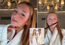 Harper Beckham, 13, SHOWS fans her very expensive natural make-up routine