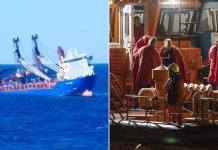 Putin cargo ship SINKS after explosion while ‘on military mission to Syria’