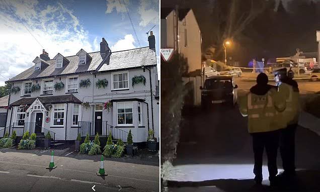 Woman in her 40s is 'SHOT' in pub on Valentine's Day