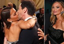 Adrien Brody’s girlfriend Georgina Chapman BREAKS her silence on kiss with Halle Berry at the Oscars