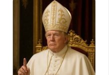 Catholic Conference Of New York Condemns Trump’s AI Pope Image