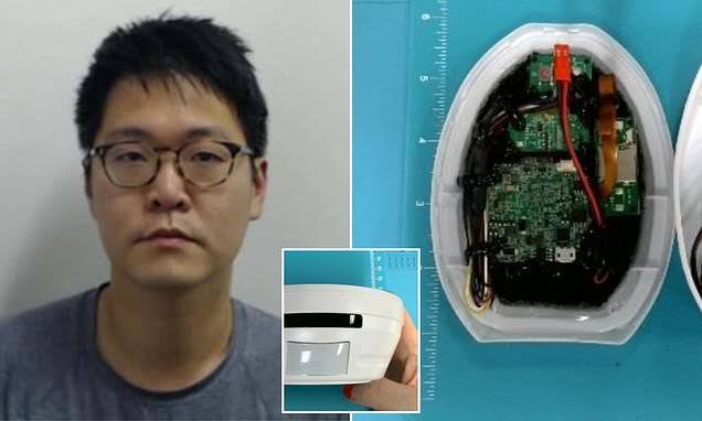 Doctor hid spycams inside bathroom air fresheners to COMPARE his 'small pen!s' with other men