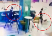 People RUN for their lives as gangster is chased through pub and shot dead by hitman