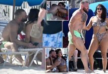 Conor McGregor kisses Mystery lady on Florida beach