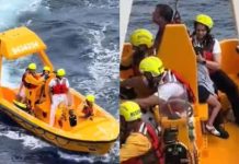 Dad JUMPS overboard to save his 5-year-old daughter after she falls from fourth deck of Disney ship